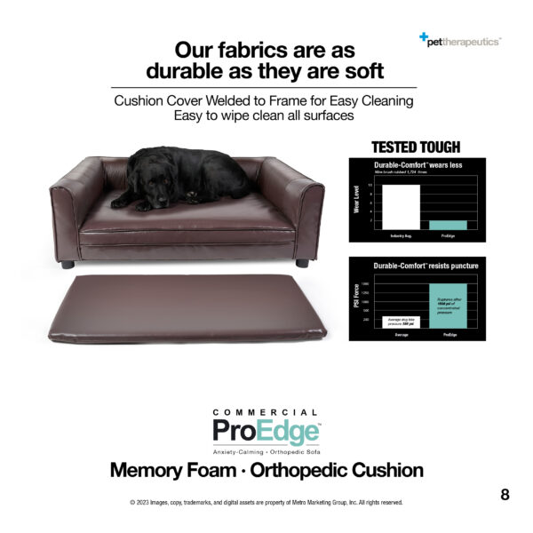 Proedge Orthopedic Memory Foam Dog Cushion
